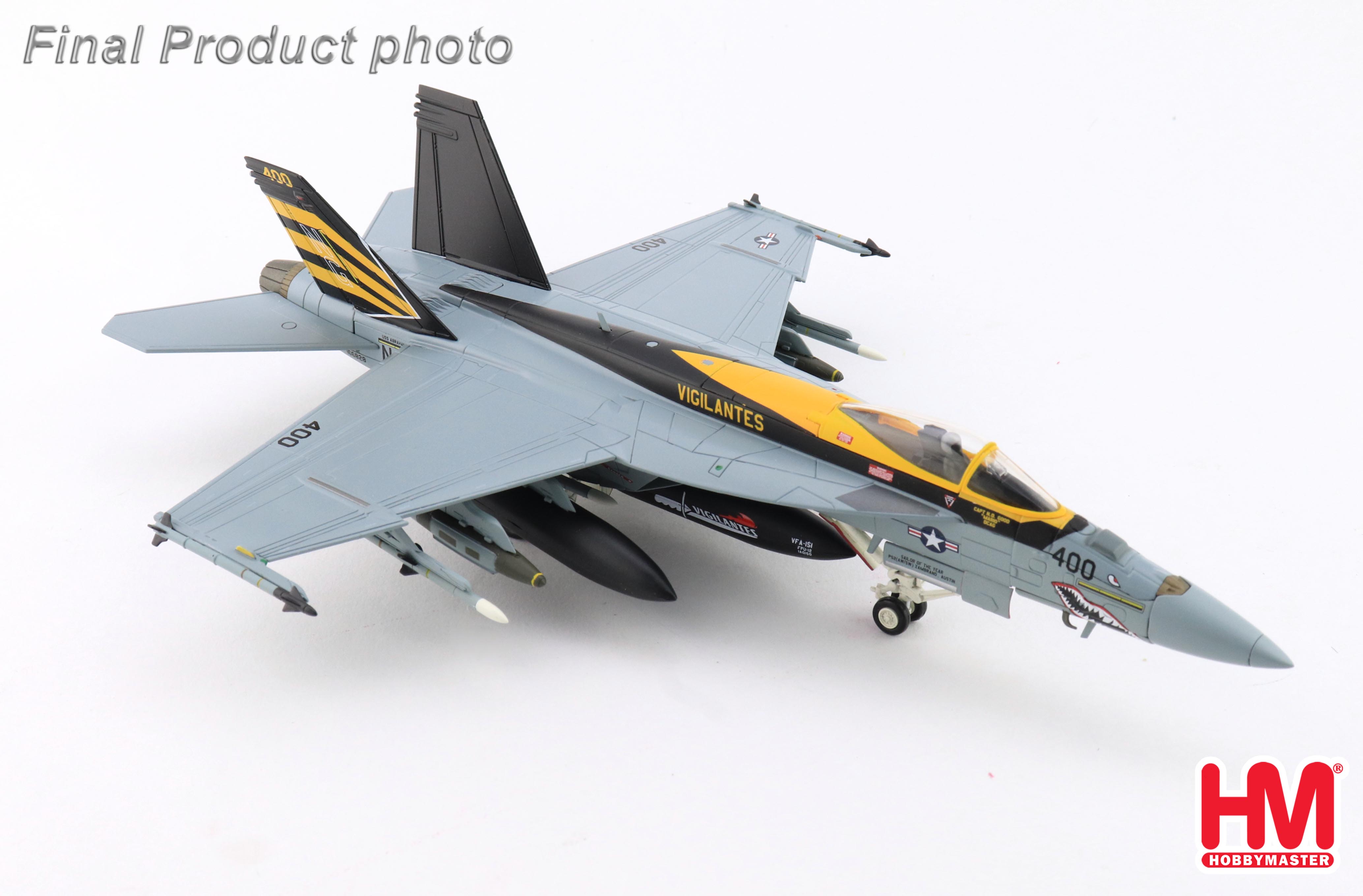 F/A-18E Vigilantes 166828, VFA-151, USS Lincoln, 2021